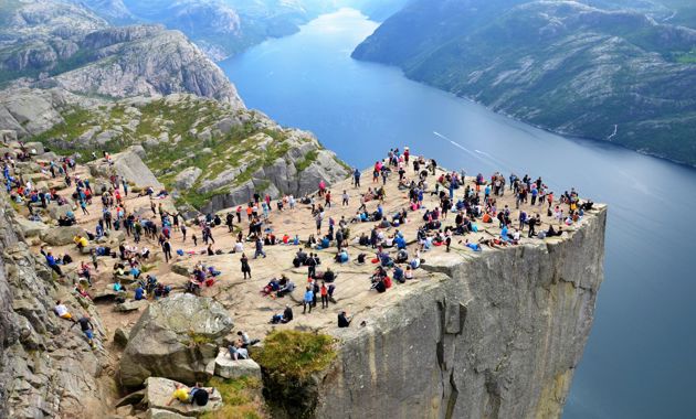 Preikestolen. Foto: Helge Kjellevold