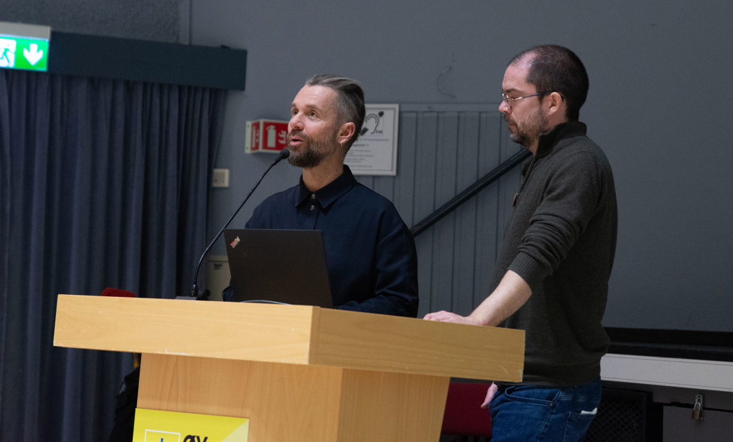 Straume Gisle Og Bård Fra NAL Foto Vigleik Brekk Oygarden Kommune