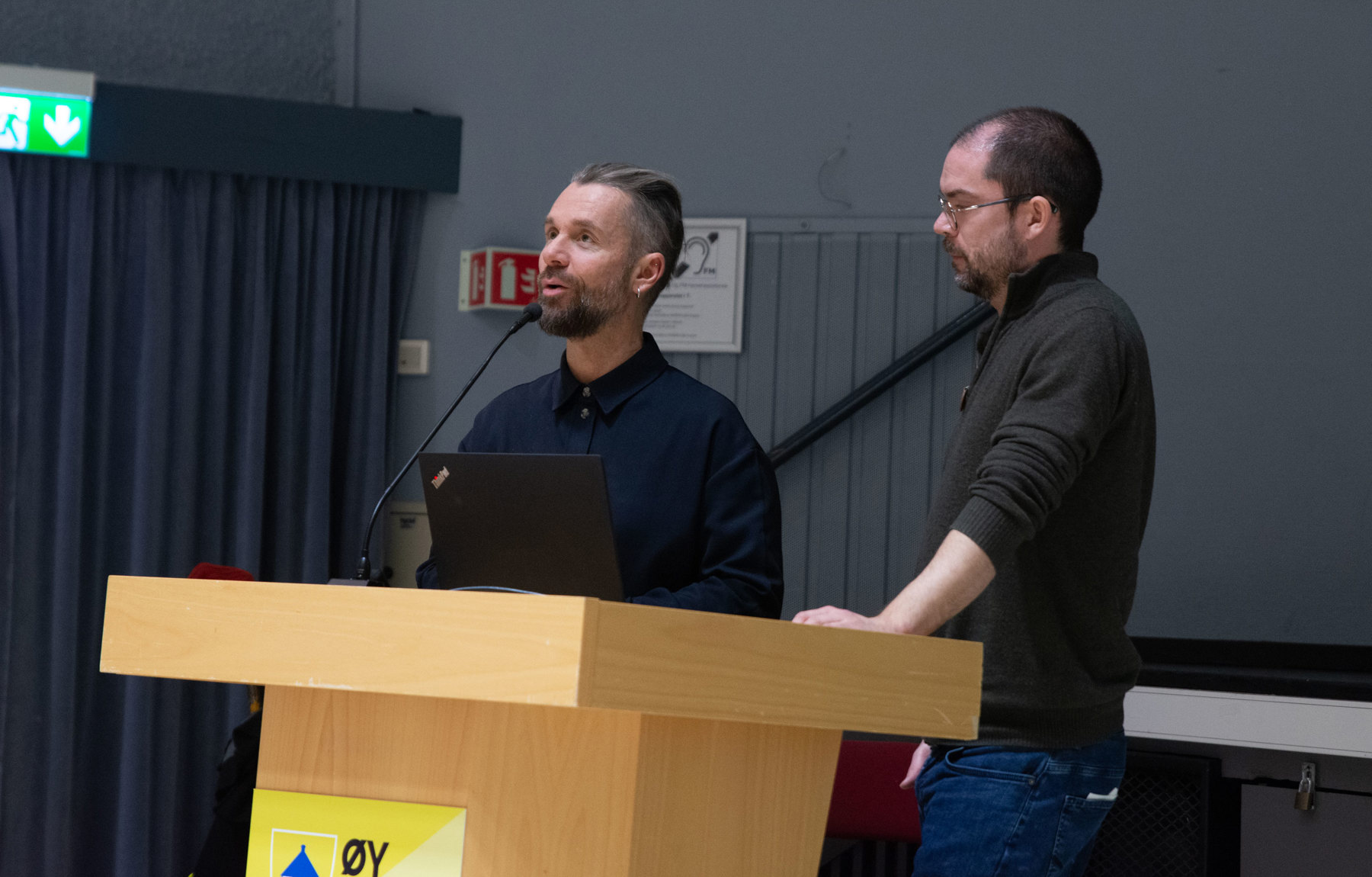 Straume Gisle Og Bård Fra NAL Foto Vigleik Brekk Oygarden Kommune