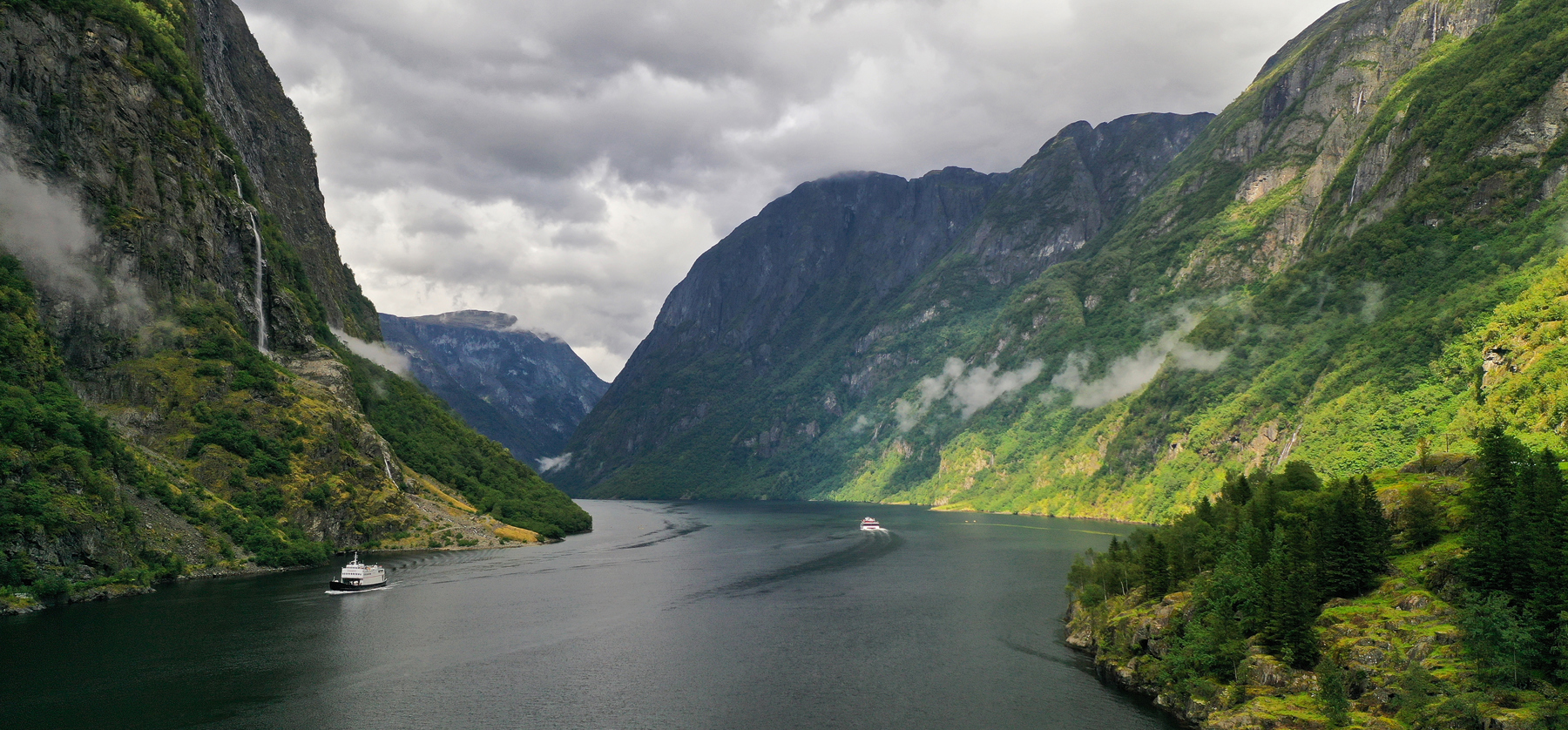 Gudvangen, Nærøyfjord. Foto: Fjords.com
