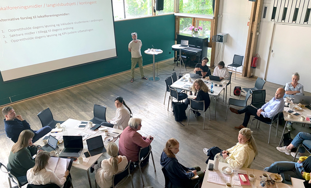 Bilde fra representantskapsmøte 2022