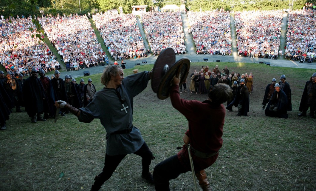 Spelamfiet og Spelet om Heilag Olav. Foto: SNK