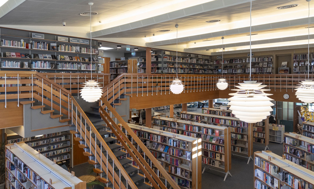 Haugesund folkebibliotek. Foto: Terje Rudi 
