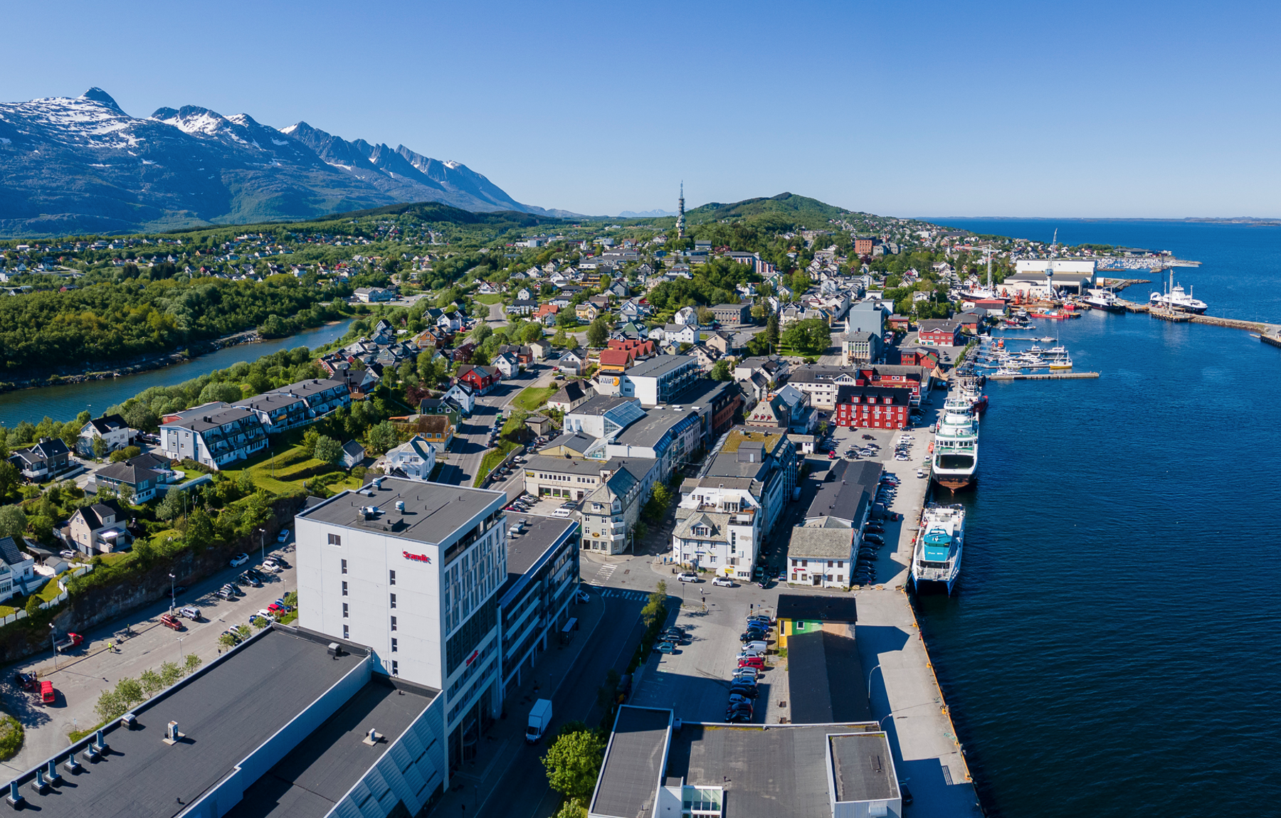 Foto: Sandnessjøen, Visit Helgeland