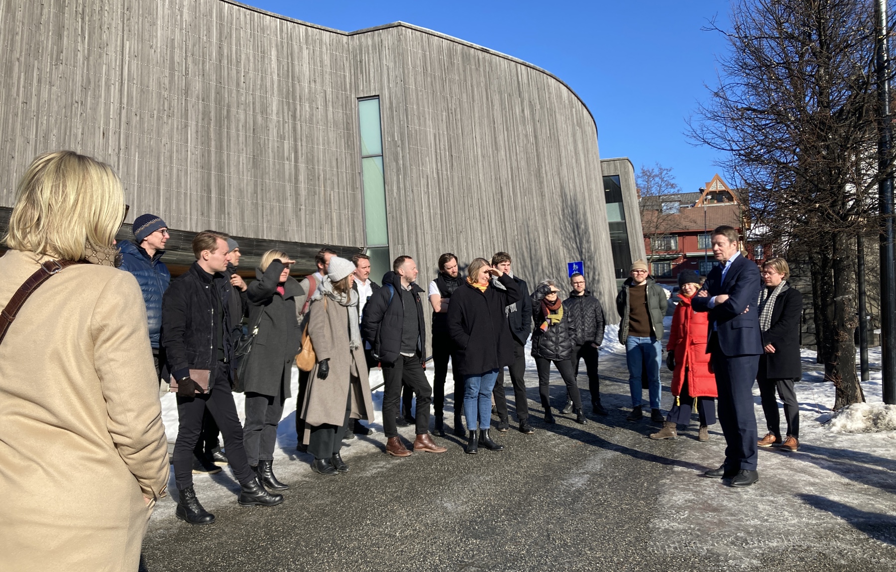 De utvalgte på plass i Lillehammer. Foto: NAL