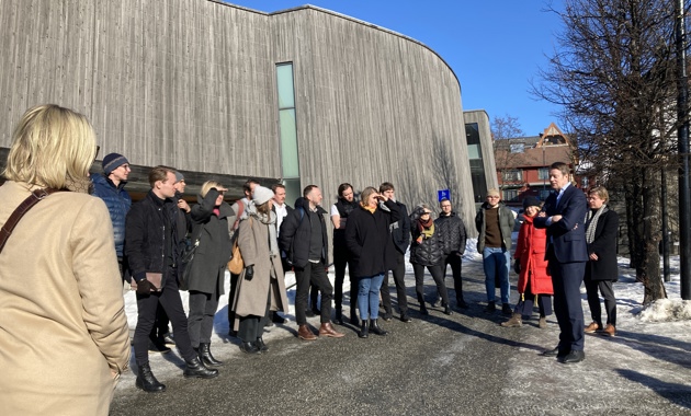 De utvalgte på plass i Lillehammer. Foto: NAL