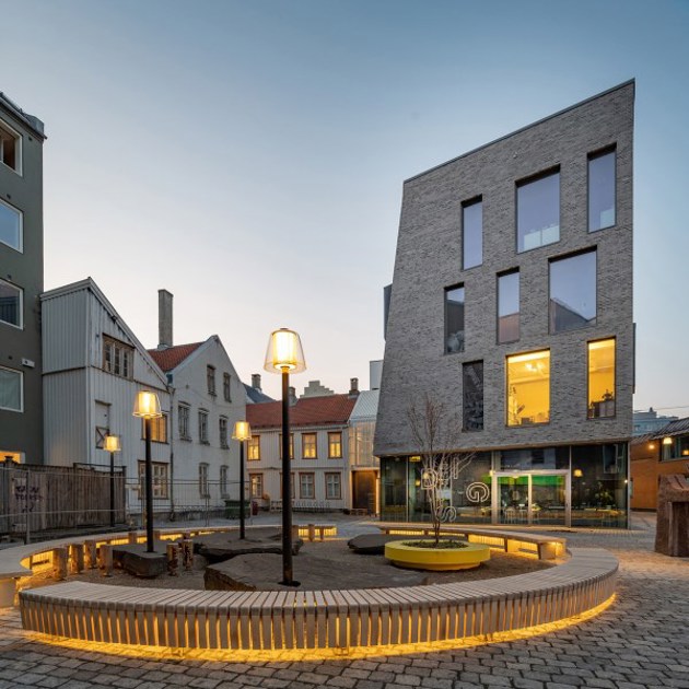 Peter Egges plass 2 Foto: Pir arkitekter