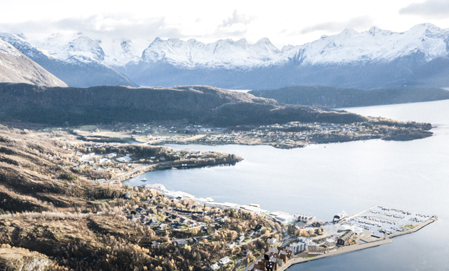 Ørnes, illustrasjon: DRMA