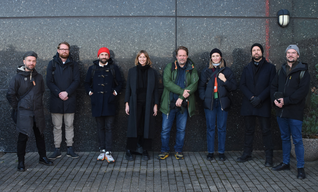 Bilde av arkitektene, parallelloppdrag Straume. Foto Vigleik Brekke Oygarden Kommune