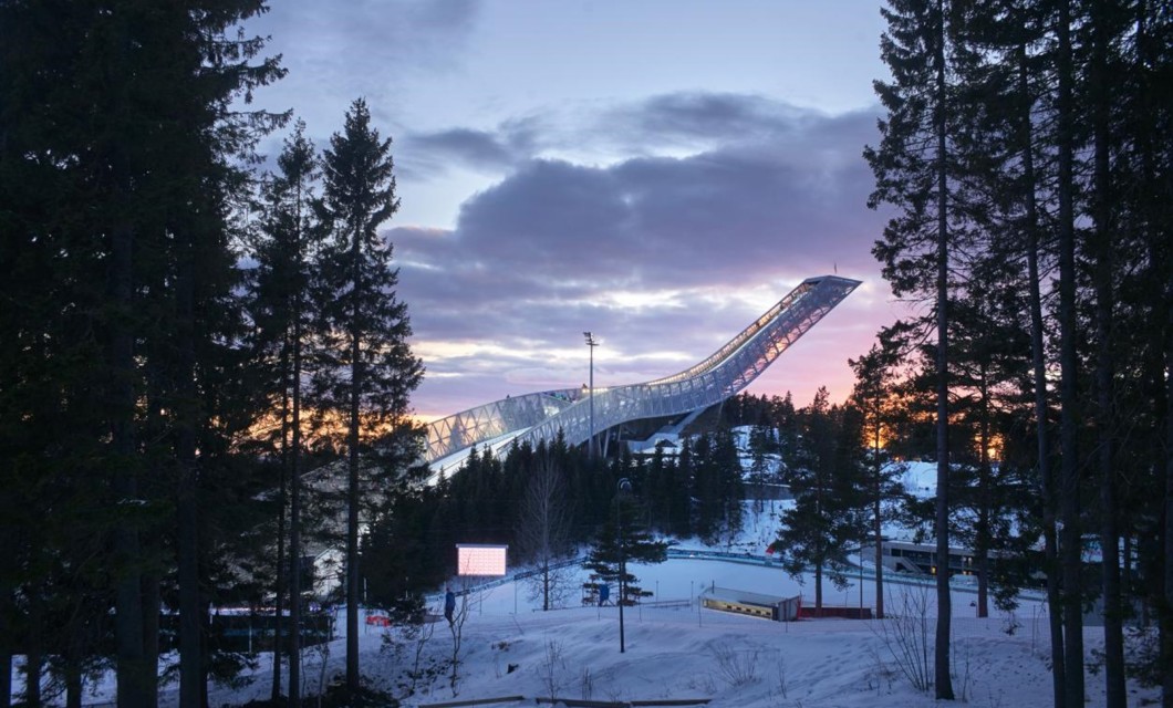 Houens fond-vinner i 2019: Holmenkollbakken i Oslo (JDS Architects). Foto: Julien Lanoo 