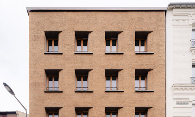 Leilighetsbygg i Boulogne-Billancourt. Foto: Francois Baudry / Déchelette Architecture