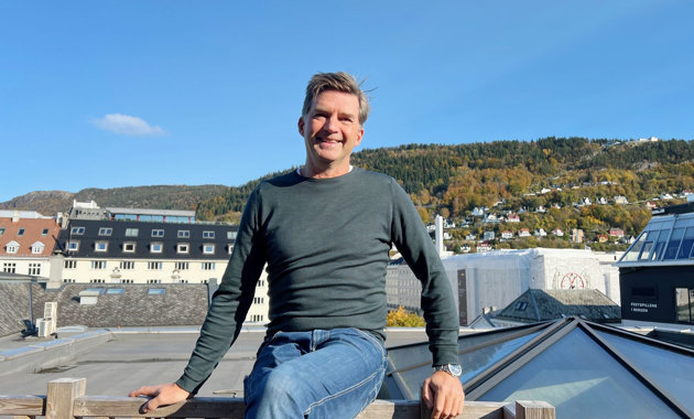 Arvid Bjerkestrand, leder i Bergen arkitektforening. Foto: privat