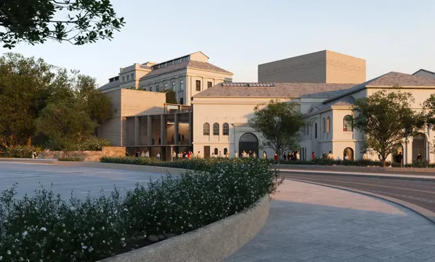 Vinnerforslaget Etter Eckhoff – Mellom trær, bygg og by. Ill.: Lund Hagem Arkitekter, DRDH Architects, Jonas Thor, Edit og Arup.