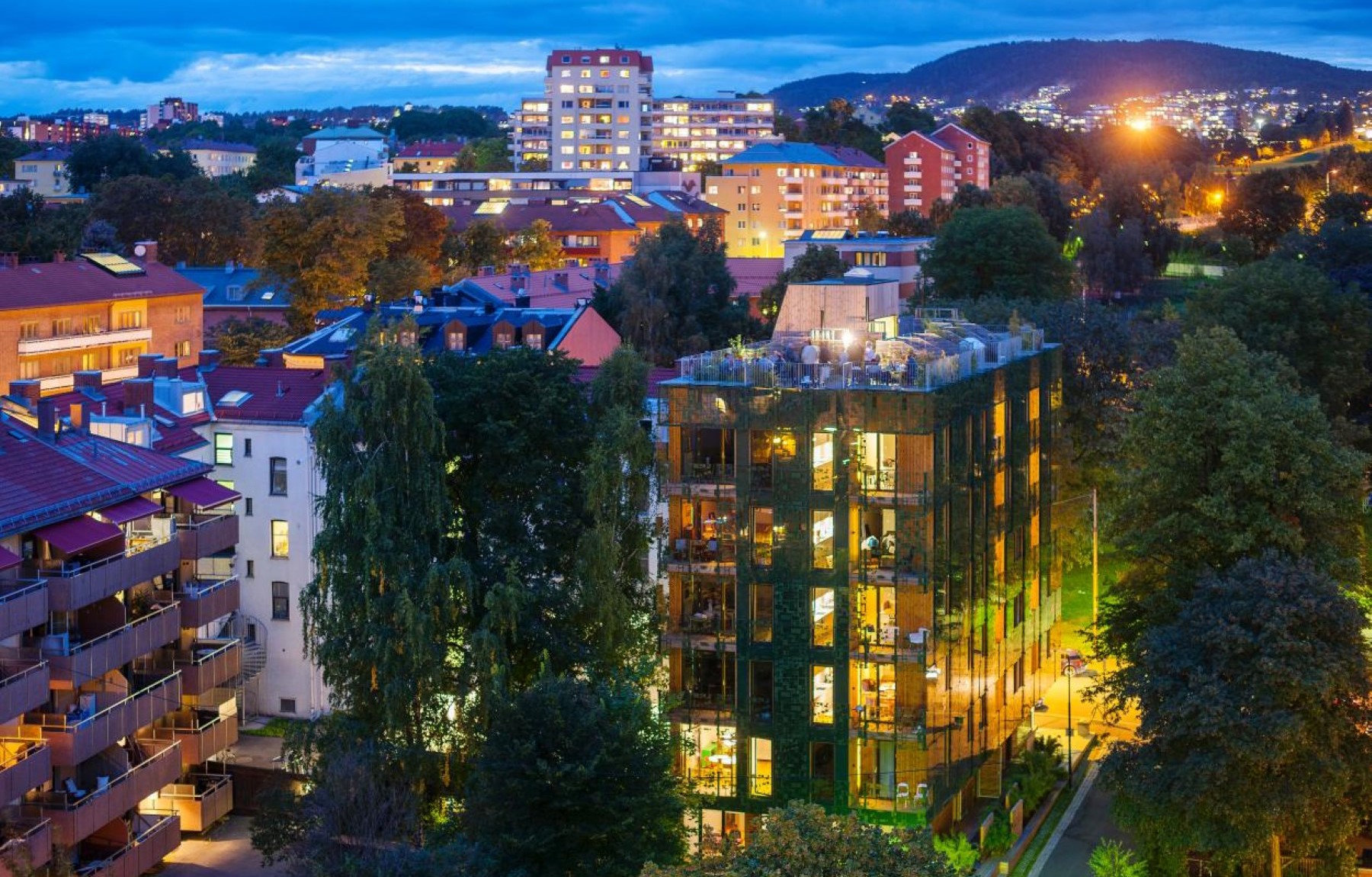 Houens fond-vinner i 2019: D36 – Green House i Oslo (Element arkitekter). Foto: Finn Ståle Felberg