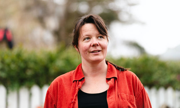 Aurora Schønfeldt Larsen, styremedlem i Trondhjems arkitektforening. Foto: Privat