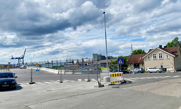 Hvordan oppleves havneområdet om 1, 10 eller 100 år? Foto: NAL